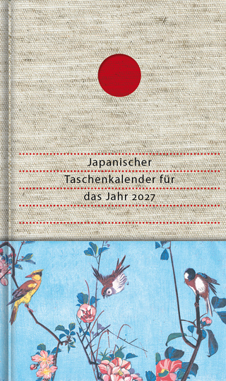 Japanischer Taschenkalender für das Jahr 2027