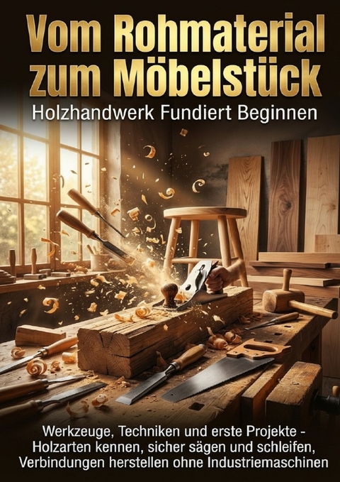 Vom Rohmaterial zum M&ouml;belst&uuml;ck: Holzhandwerk Fundiert Beginnen - Michael Freund