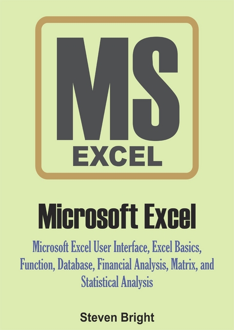 Microsoft Excel -  Steven Bright