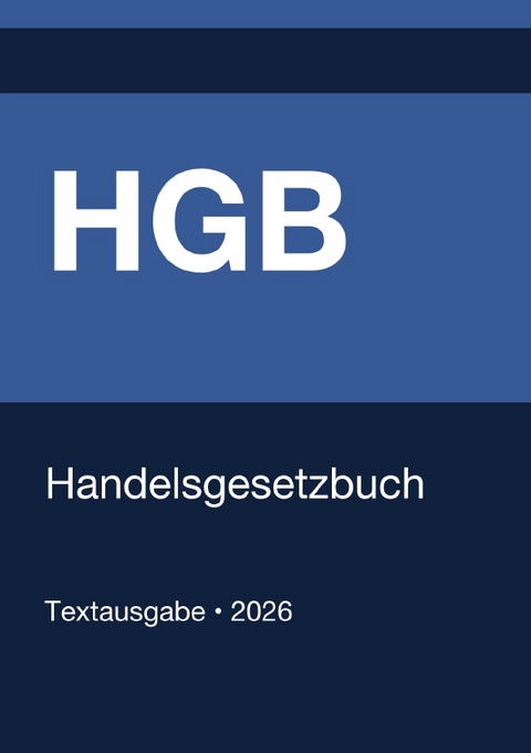 HGB - Handelsgesetzbuch (Deutschland) 2026 - Gesetze24 Deutschland