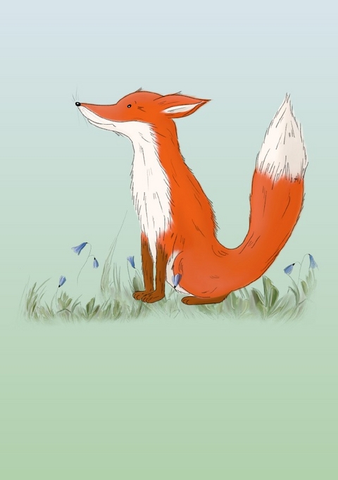 Notizhefte fuchsverliebt / Notizheft fuchsverliebt Nordin - Diana Pfister