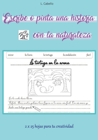 Escribe o pinta una historia con la naturaleza