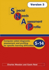 Special Needs Assessment Profile (SNAP-SpLD) - Weedon, Charles