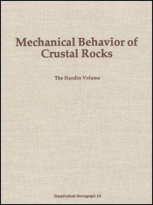 Mechanical Behavior of Crustal Rocks V24