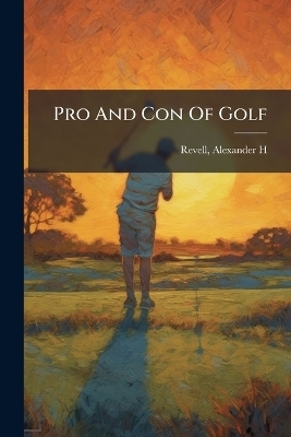 Pro And Con Of Golf