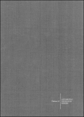 Antarctic Oceanology I V15