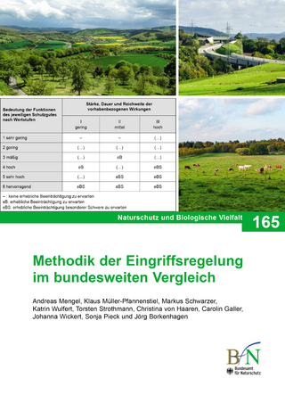 Methodik der Eingriffsregelung im bundesweiten Vergleich