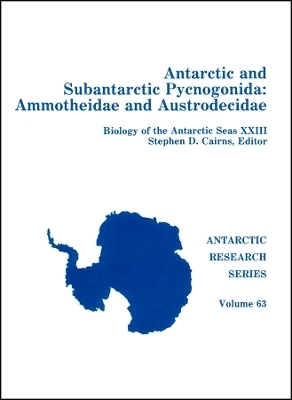 Antarctic and Subantarctic Pycnogonida – Ammotheidae and Austrodecidae