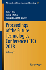 Proceedings of the Future Technologies Conference (FTC) 2018 - 
