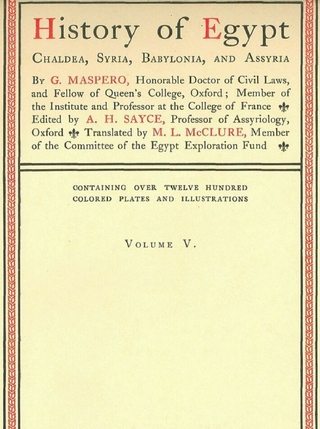 History of Egypt, Chaldea, Syria, Babylonia, and Assyria, Vol. 5