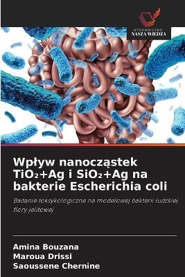 Wplyw nanocząstek TiO₂+Ag i SiO₂+Ag na bakterie Escherichia coli
