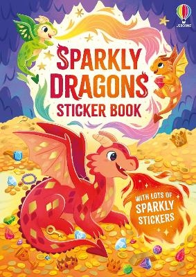 Sparkly Dragons Sticker Book - Alice Beecham