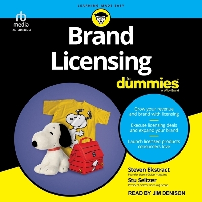 Brand Licensing for Dummies - Steven Ekstract, Stu Seltzer