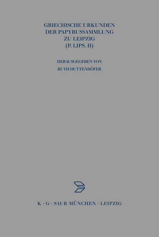 Griechische Urkunden der Papyrussammlung zu Leipzig