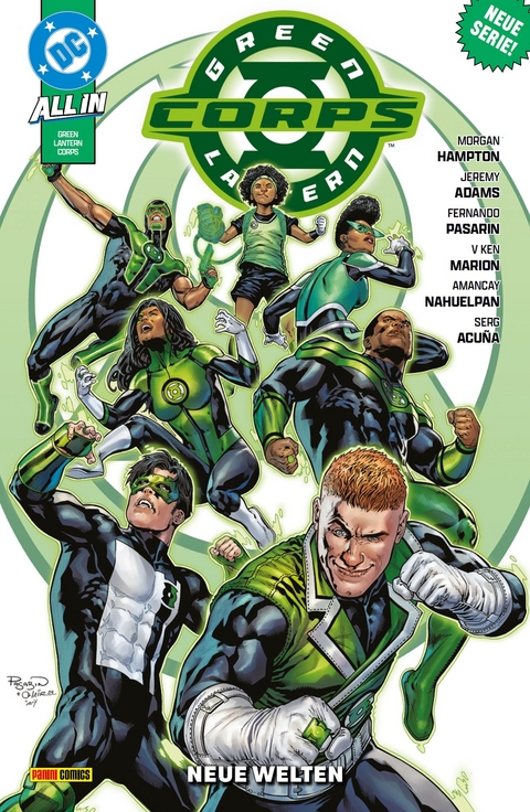 Green Lantern Corps - Jeremy Adams, V. Ken Marion, Morgan Hampton, Fernando Pasarin, Amancay Nahuelpan, Serg Acu&ntilde;a