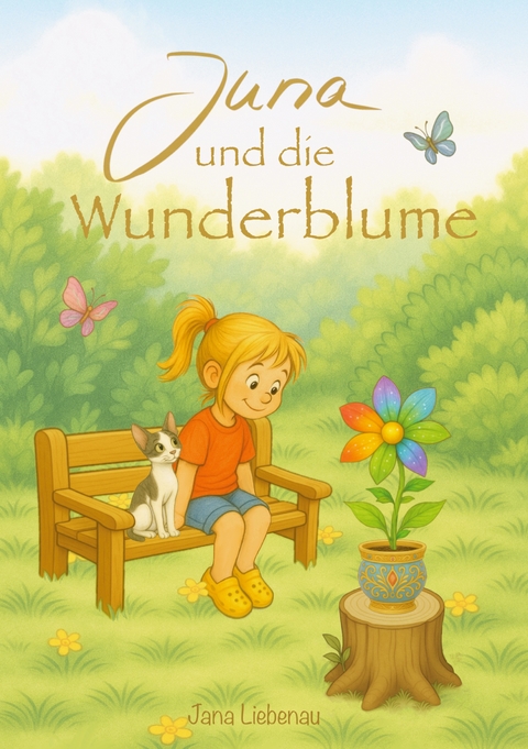 Juna und die Wunderblume - Jana Liebenau