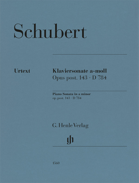 Franz Schubert - Klaviersonate a-moll op. post. 143 D 784 - 