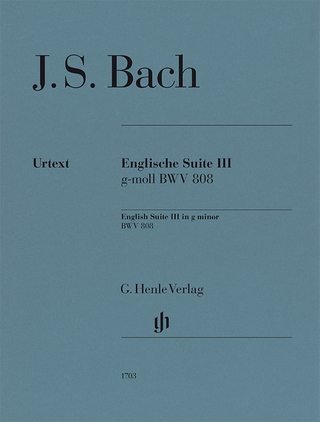 Johann Sebastian Bach - Englische Suite Nr. 3 g-moll BWV 808