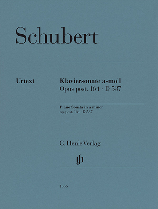 Franz Schubert - Klaviersonate a-moll op. post 164 D 537