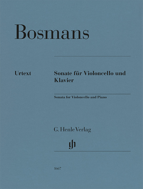 Henri&euml;tte Bosmans - Violoncellosonate - 