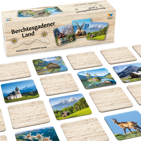 Berchtesgadener Land - Memospiel - Tanja Philippeit