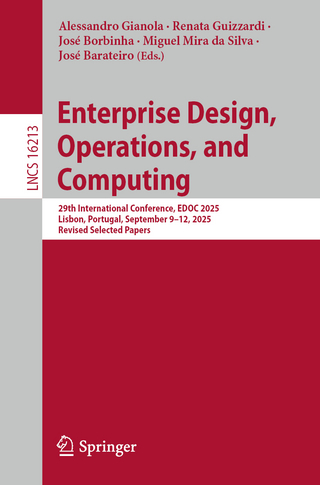 Enterprise Design, Operations, and Computing