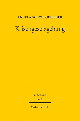Krisengesetzgebung