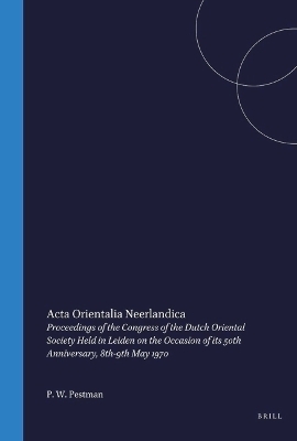 Acta Orientalia Neerlandica - 