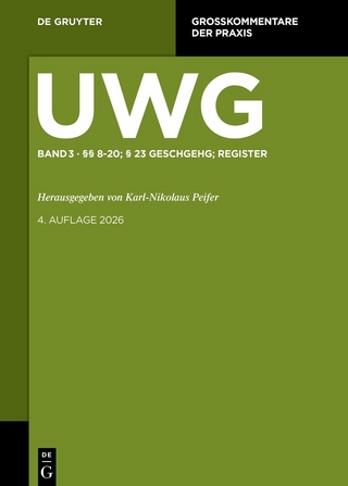 §§ 8-20; § 23 GeschGehG; Register