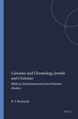 Calendar and Chronology, Jewish and Christian