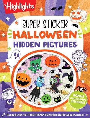 Super Sticker Halloween Hidden Pictures