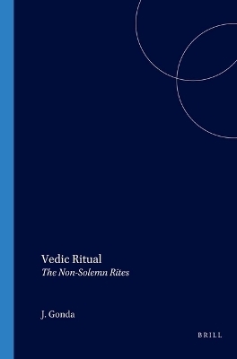 Vedic Ritual - J. Gonda