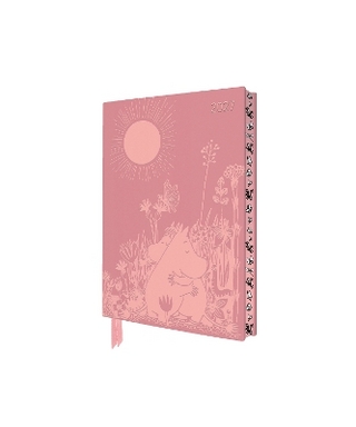 Moomin Love 2027 Pocket Artisan Art Vegan Leather Diary – Week to View