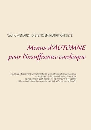 Menus d'automne pour l'insuffisance cardiaque