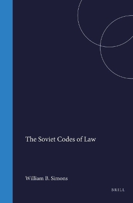 The Soviet Codes of Law - 