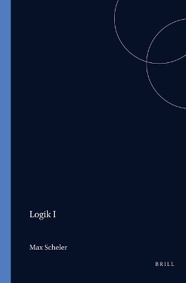 Logik I - Max Scheler