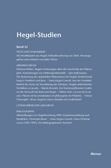 Hegel-Studien Band 33 - 