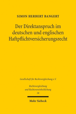 Der Direktanspruch im deutschen und englischen Haftpflichtversicherungsrecht