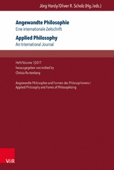 Angewandte Philosophie. Eine internationale Zeitschrift / Applied Philosophy. An International Journal - 