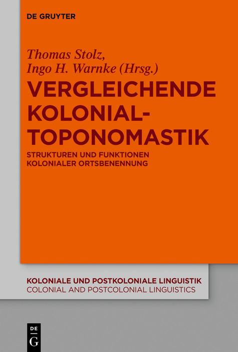 Vergleichende Kolonialtoponomastik - 