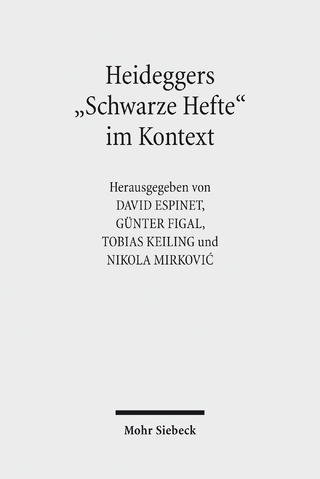 Heideggers 'Schwarze Hefte' im Kontext