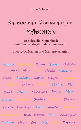 Die coolsten Vornamen für Mädchen - Das aktuelle Namenbuch mit den trendigsten Mädchennamen