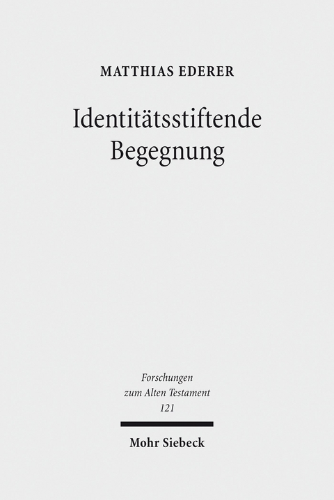 Identit&auml;tsstiftende Begegnung -  Matthias Ederer