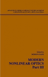 Modern Nonlinear Optics, Volume 119, Part 3 - Evans, Myron W.