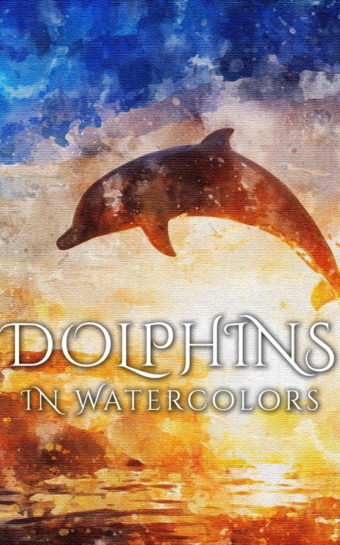 Dolphins In Watercolors -  Daniyal Martina