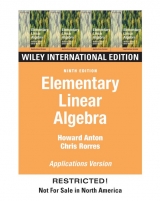 Elementary Linear Algebra - Anton, Howard