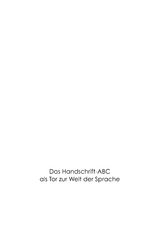 Das Handschrift-Abc - Susanne Dorendorff