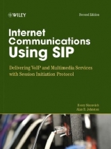 Internet Communications Using SIP - Sinnreich, Henry; Johnston, Alan B.