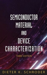 Semiconductor Material and Device Characterization - Schroder, Dieter K.