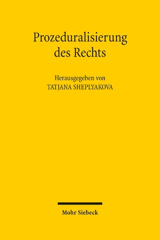 Prozeduralisierung des Rechts